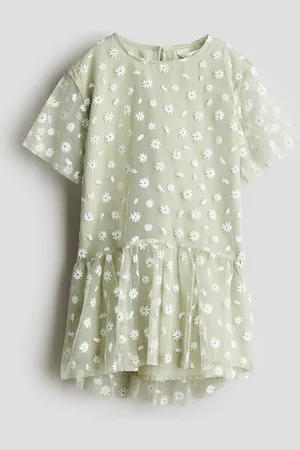 H&M Abito con dettaglio ricamato