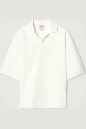 H&M POLO CON COLLETTO APERTO DAL TAGLIO RILASSATO