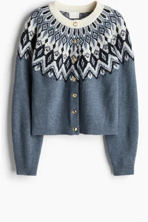 H&M Cardigan in maglia jacquard