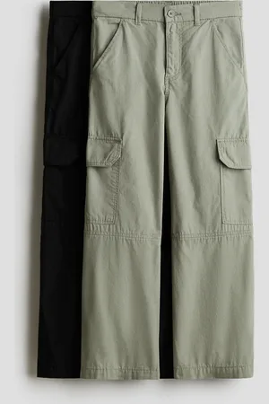 H&M Pantaloni cargo 2 pezzi