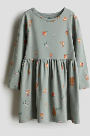 H&M Abito in cotone con stampa