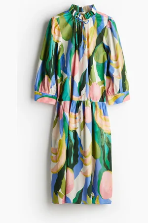 H&M Abito con colletto a volant