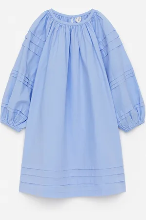 H&M Abito in popeline con dettagli ripiegati