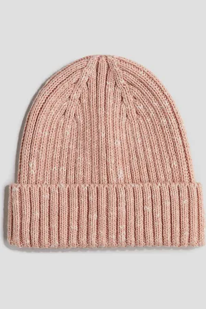 H&M Berretto in maglia di cotone a coste