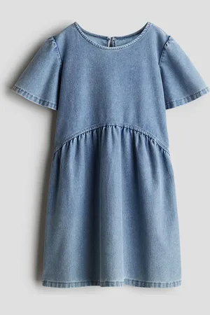 H&M Abito in jersey effetto denim