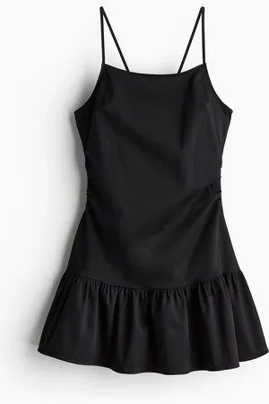 H&M Abito arricciato in satin