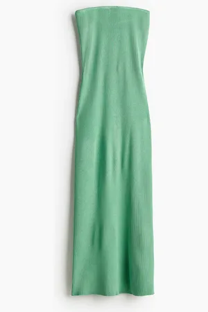 H&M Abito a fascia a costine