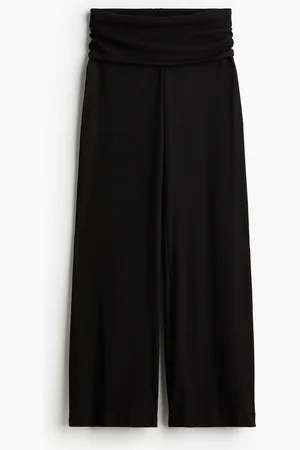 H&M Pantaloni a costine con gamba ampia