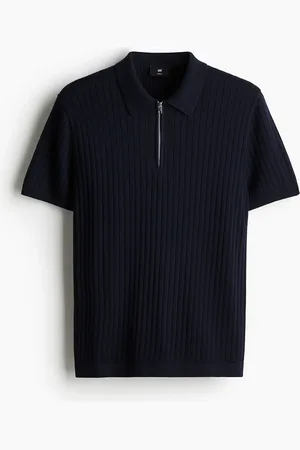 H&M Polo in maglia a coste Slim Fit