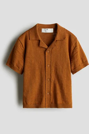 H&M Camicia bowling in maglia fine