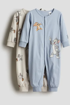 H&M Pigiami con stampa, 2 pz