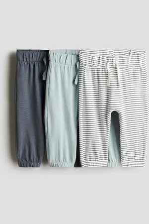 H&M Pantaloni in cotone 3 pezzi