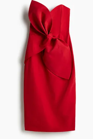 H&M Abito a tubino con fiocco davanti