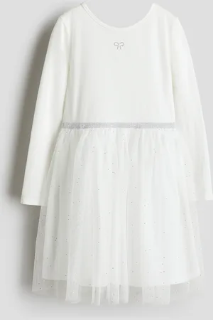 H&M Abito in jersey con gonna in tulle