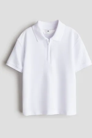 H&M Polo per la scuola con mezza cerniera