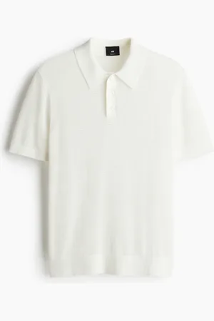 H&M Polo in maglia traforata Regular Fit