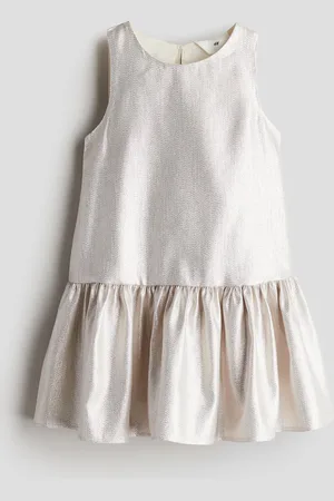 H&M Abito svasato scintillante