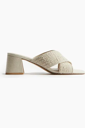 H&M Sandali slip-on strutturati