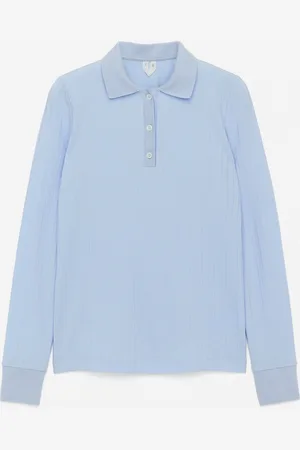 H&M Ribbed Polo Shirt