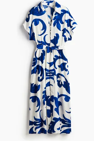 H&M Chemisier con cintura da annodare