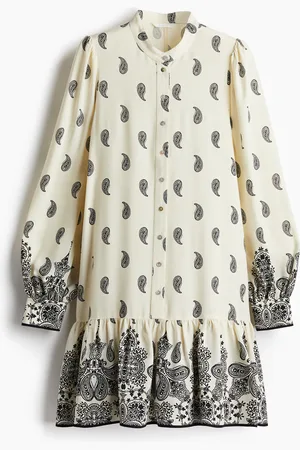 H&M Abito in viscosa fantasia