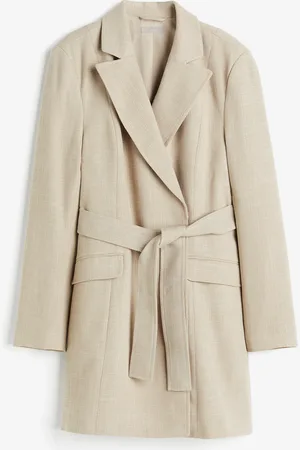 H&M Abito-blazer con cintura da annodare