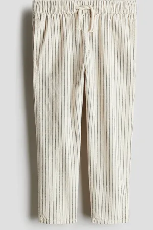H&M Pantaloni in misto lino