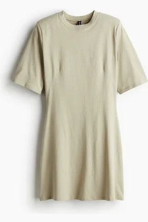 H&M Abito a T-shirt con spalle imbottite