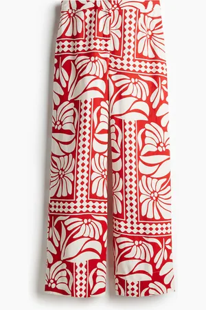 H&M Pantaloni in misto lino
