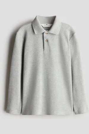 H&M Polo in jersey a nido d