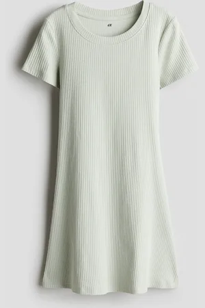 H&M Abito a maniche corte in jersey