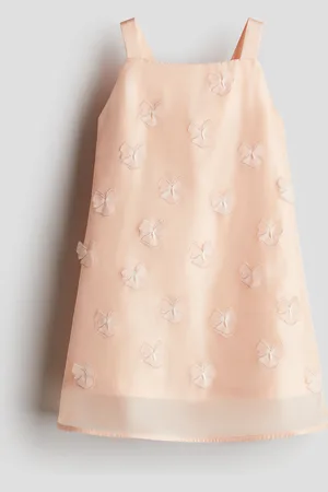 H&M Abito in organza con applicazioni