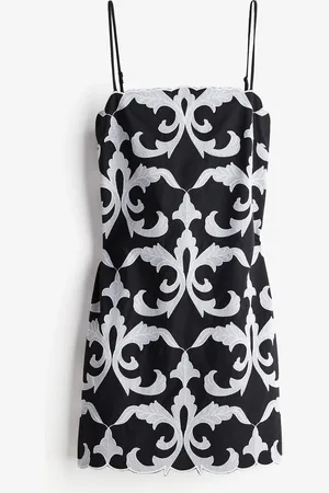 H&M Abito con spalline sottili e ricami