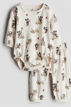 H&M Set 2 pezzi in cotone con stampa
