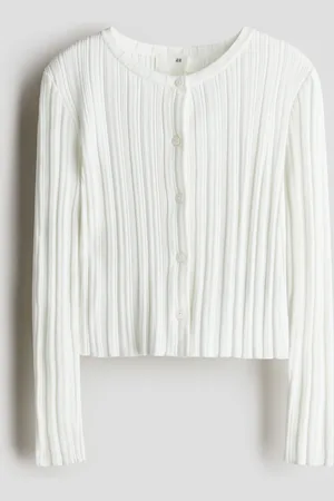 H&M Cardigan in maglia a coste