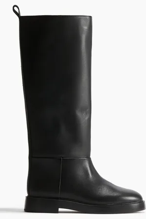 H&M Stivali al ginocchio in pelle
