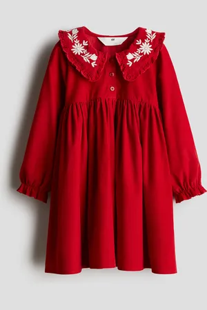 H&M Abito in velluto a costine