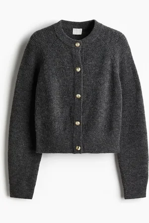 H&M Cardigan in maglia a coste
