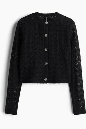 H&M Cardigan in maglia traforata