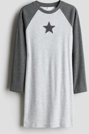 H&M Abito stampato con maniche raglan