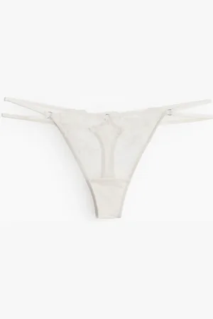 H&M Thong in pizzo