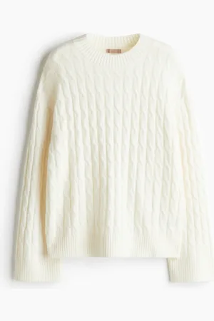 H&M Pullover in maglia a trecce