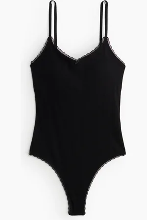 H&M Body traforato con coppe imbottite