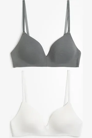 H&M Reggiseni imbottiti in cotone 2 pezzi