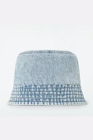H&M CAPPELLO DA PESCATORE IN DENIM