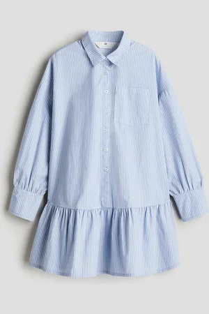 H&M Chemisier in popeline di cotone
