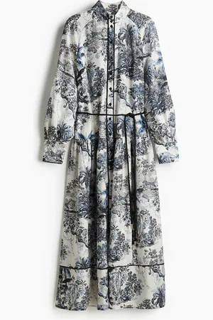 H&M Maxiabito con cintura