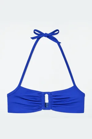 H&M TOP BIKINI ARRICCIATO CON DETTAGLIO CUT OUT