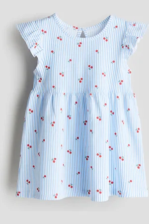 H&M Abito in cotone con stampa