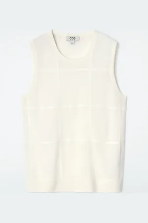 H&M GILET A QUADRI